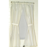 Carnation Home Fashions "Lauren" Diamond-Piqued, 100% Polyester Window Curtain - 34x54"