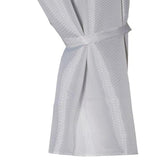 Carnation Home Fashions "Lauren" Diamond-Piqued Window Curtain - 34x54", Grey