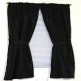 Carnation Home Fashions "Lauren" Diamond-Piqued, 100% Polyester Window Curtain - 34x54"