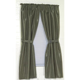 Carnation Home Fashions "Lauren" Diamond-Piqued, 100% Polyester Window Curtain - 34x54"