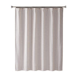 Saturday Knight Ltd Davidson Sheer Faux Linen Fabric Bath Shower Curtain - 70x72"