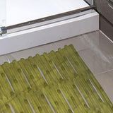 Carnation Home Fashions Bamboo Look Vinyl Bath Tub Mat - 16x32"