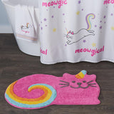 SKL Home Saturday Knight Ltd Meowgic Mythical Caticorn Shaped With High/Low Tufting Design Rug - 33x24
