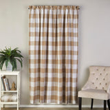 SKL Home By Saturday Knight Ltd Grandin Curtain Panel - Tan/White