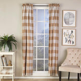 SKL Home By Saturday Knight Ltd Grandin Curtain Panel - Tan/White