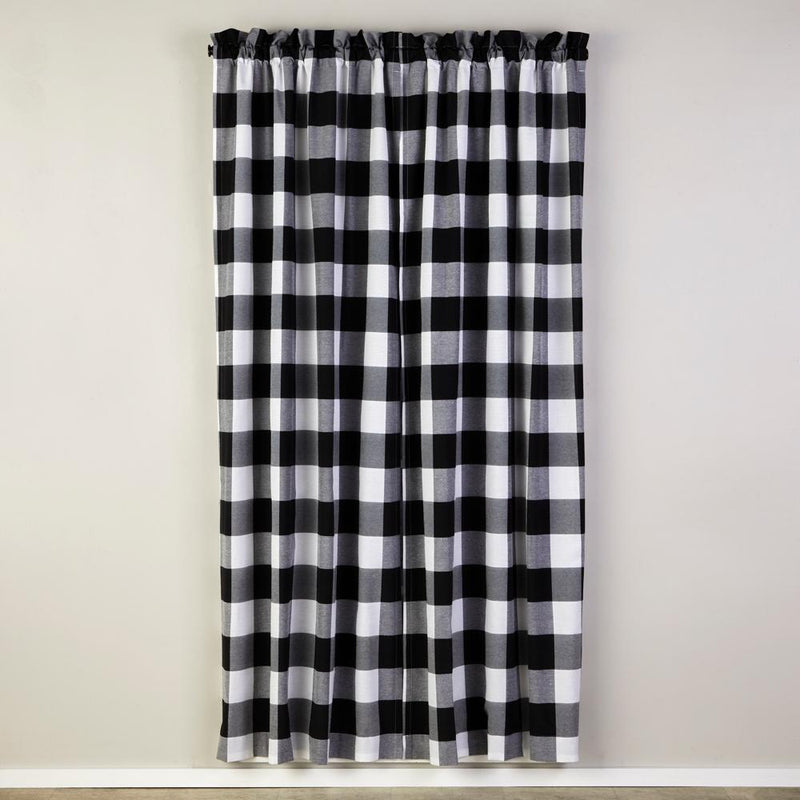 SKL Home By Saturday Knight Ltd Grandin Curtain Panel - White/Black