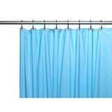 Carnation Home Fashions 3 Gauge Vinyl Shower Curtain Liner with Weighted Magnets and Metal Grommets - 72x72