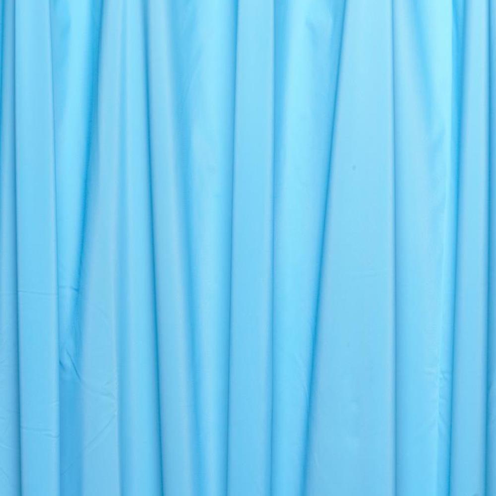 Carnation Home Fashions 3 Gauge Vinyl Shower Curtain Liner with Weighted Magnets and Metal Grommets - 72x72"