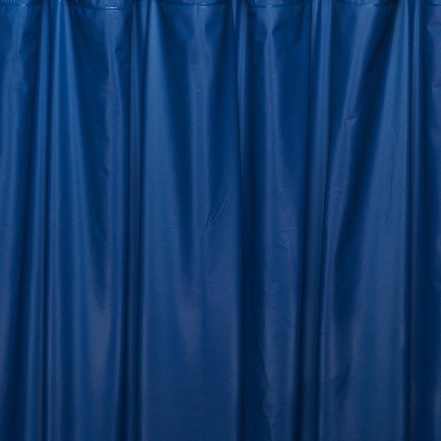 Carnation Home Fashions Hotel Collection, 8 Gauge Vinyl Shower Curtain Liner with Weighted Magnets and Metal Grommets - 72x72"