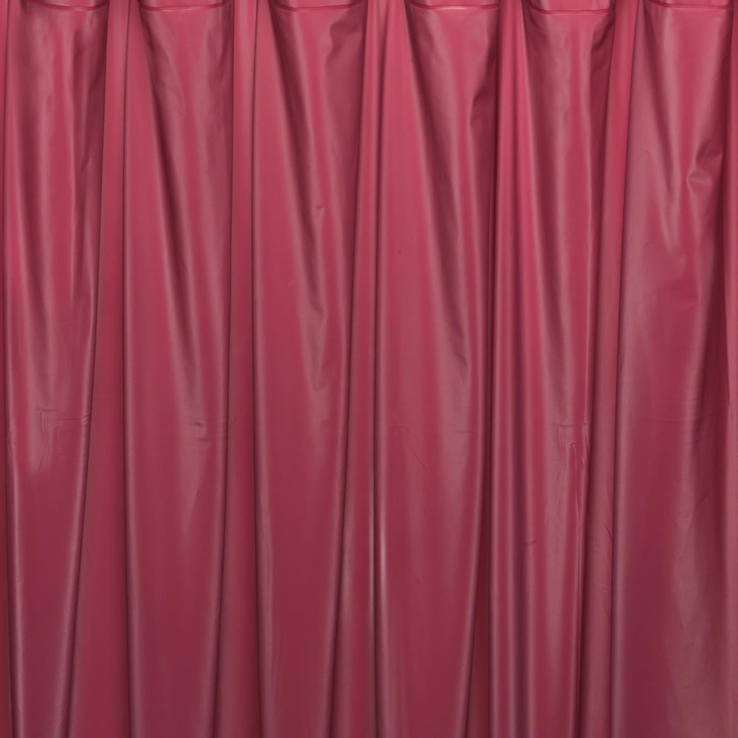 Carnation Home Fashions Hotel Collection, 8 Gauge Vinyl Shower Curtain Liner with Weighted Magnets and Metal Grommets - 72x72"