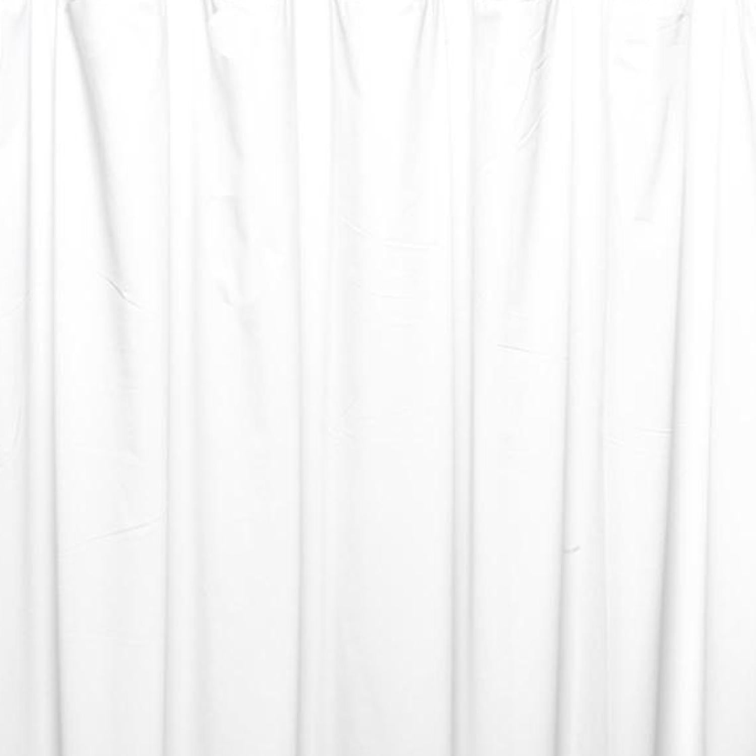 Carnation Home Fashions Hotel Collection, 8 Gauge Vinyl Shower Curtain Liner with Weighted Magnets and Metal Grommets - 72x72"