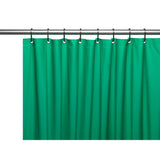 Carnation Home Fashions Hotel Collection, 8 Gauge Vinyl Shower Curtain Liner with Weighted Magnets and Metal Grommets - 72x72"