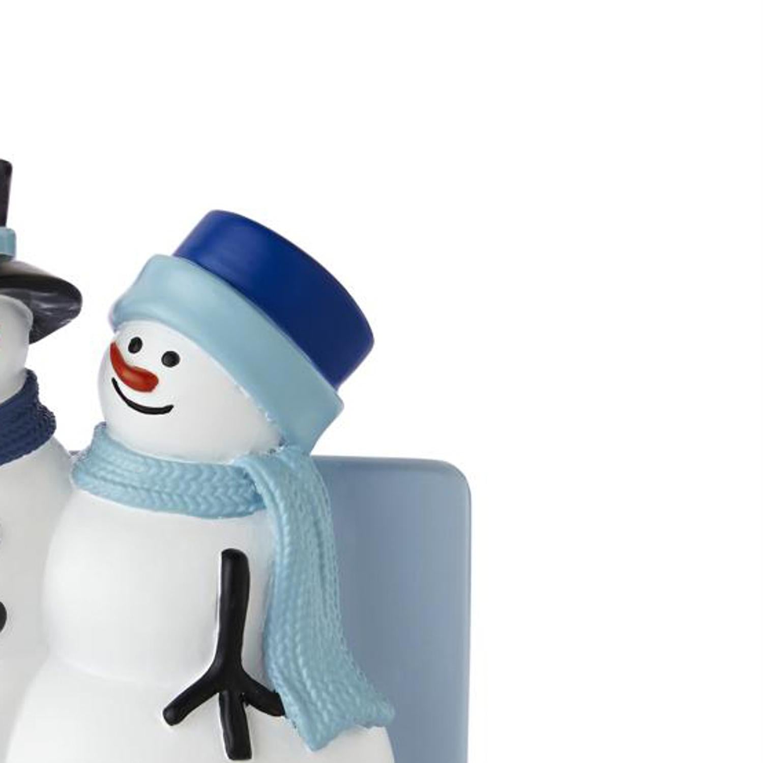 SKL Home Saturday Knight Ltd Winter Friends Toothbrush Holder - 4.57x2.59x4.4, Blue