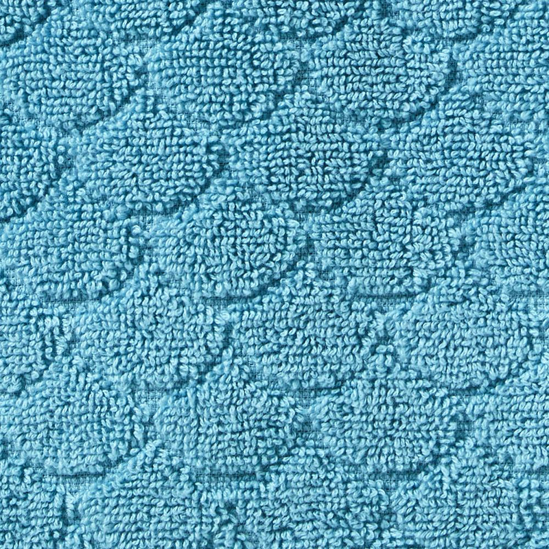 SKL Home Saturday Knight Ltd Ocean Watercolor Scales Hand Towel - (2-Pack) - 16x26", Blue