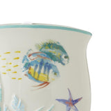 SKL Home Saturday Knight Ltd Ocean Watercolor Toothbrush Holder - 4.32x2.13x4.49, Multi
