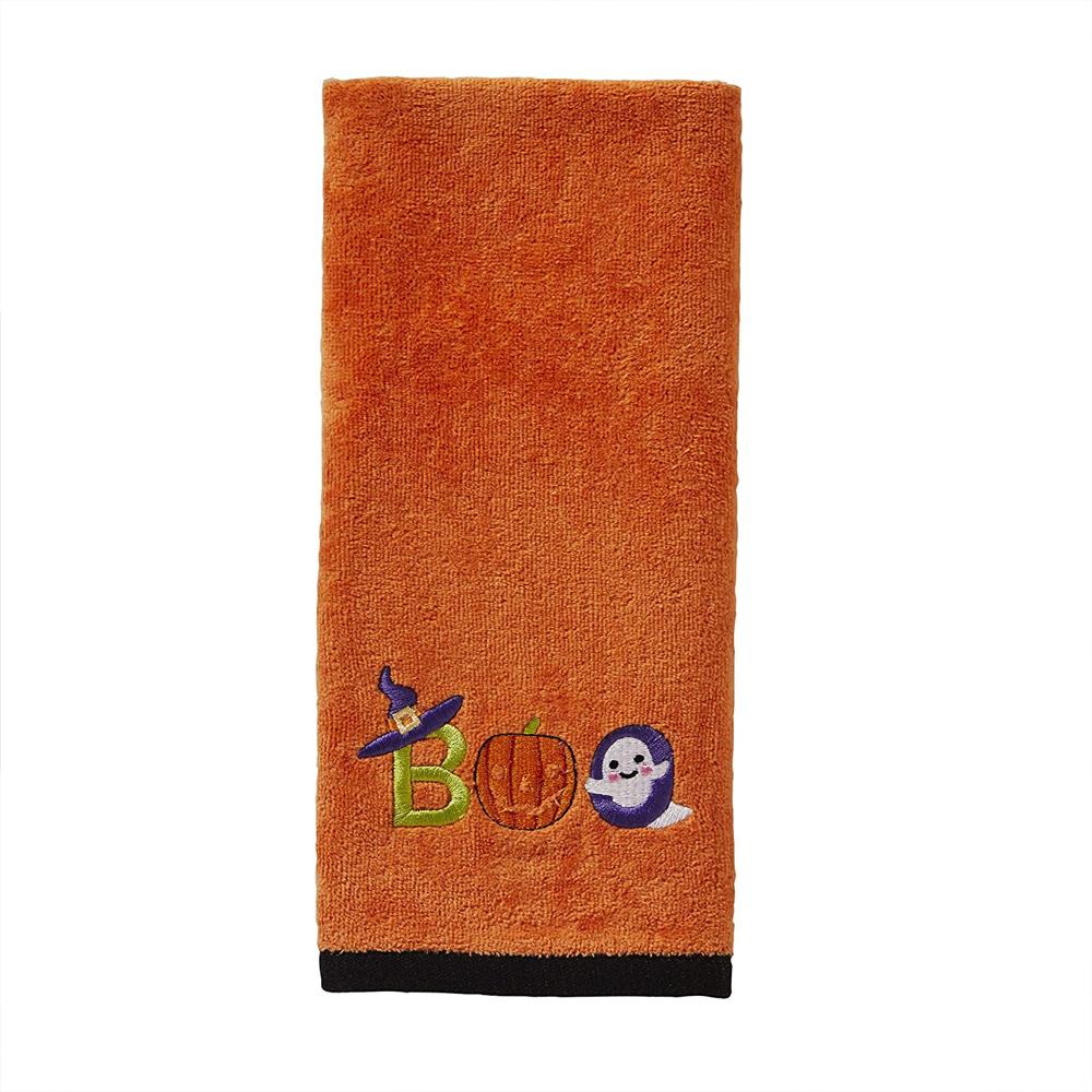 SKL Home by Saturday Knight Ltd. Boo Hand Towel Set, Orange 2 Pack  (16 x 25)