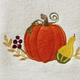SKL Home Saturday Knight Ltd Traditional Pumpkin Hand Towel - (2-Pack) - 16x25