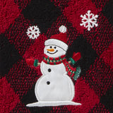 SKL Home Saturday Knight Ltd Snowman Hand Towel - (2-Pack) - 16x25