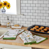 SKL Home By Saturday Knight Ltd Heirloom Wildflowers Dish Towel - 2-Pack - 18X28", Green