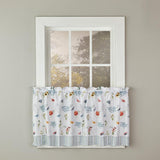 SKL Home By Saturday Knight Ltd Inspirational Meadow Tier Curtain Pair - Multi
