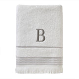 SKL Home By Saturday Knight Ltd Casual Monogram Bath Towel 28