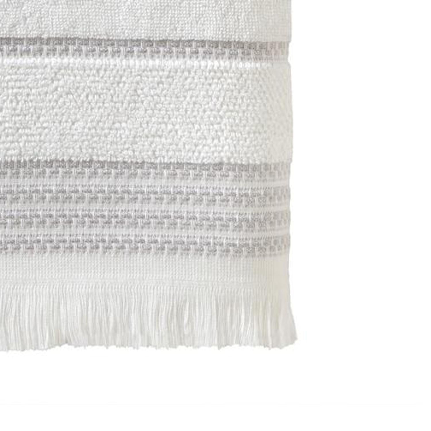 SKL Home By Saturday Knight Ltd Casual Monogram Bath Towel I - 28X54", White