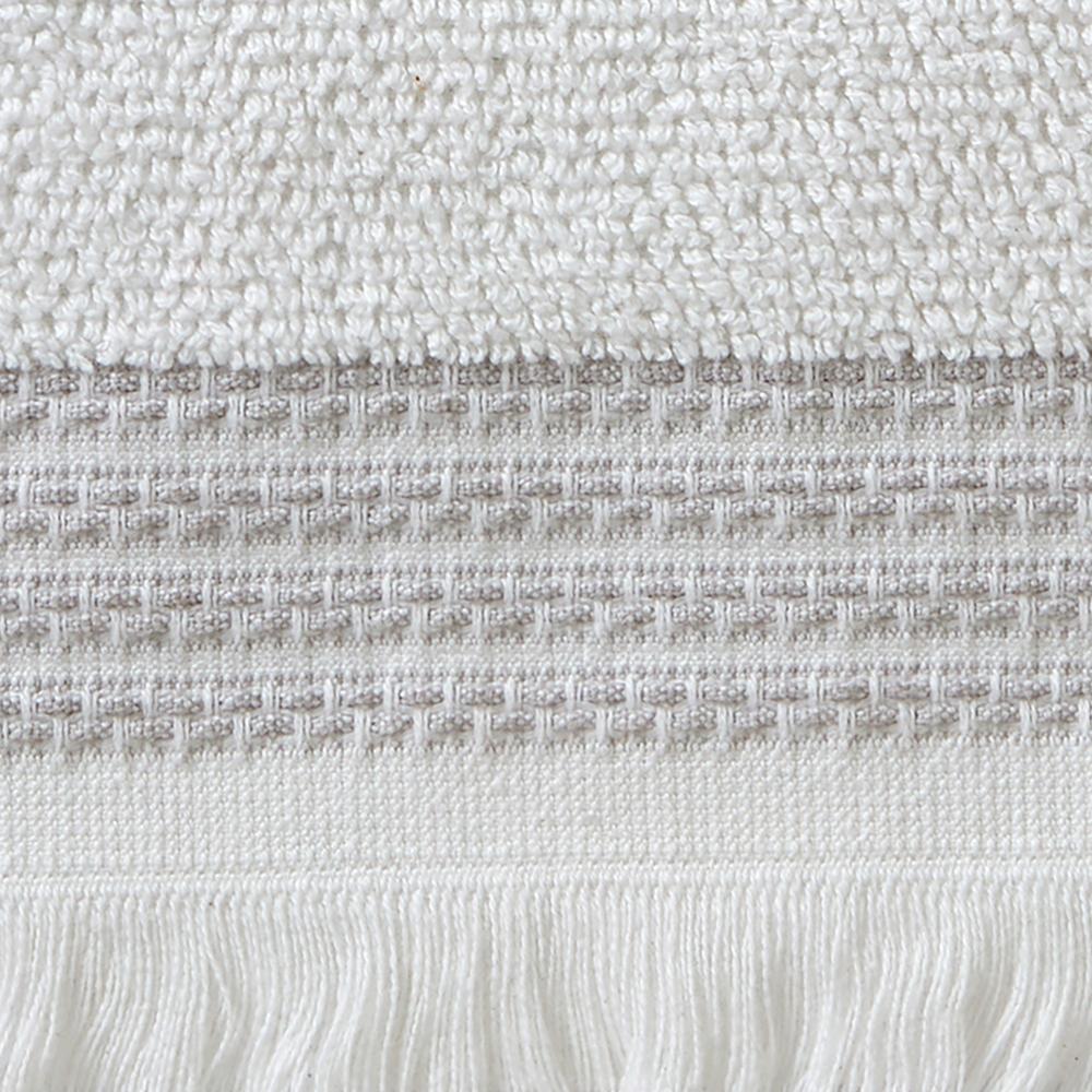 SKL Home By Saturday Knight Ltd Casual Fringe Bath Towel - 28X54", White
