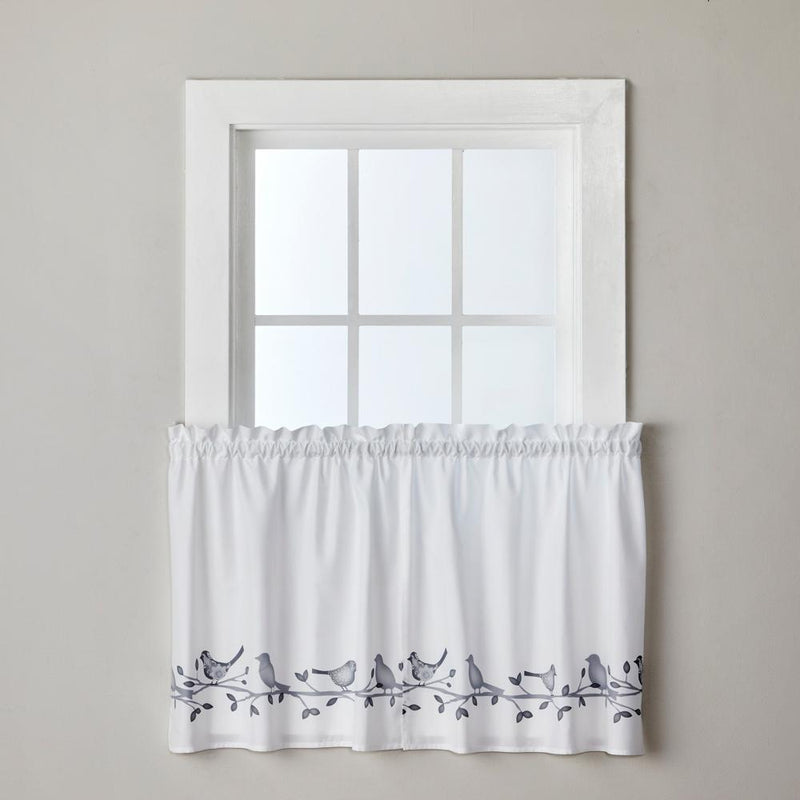 SKL Home By Saturday Knight Ltd Birds On Branch Tier Pair Curtain - 2-Pack - Multi