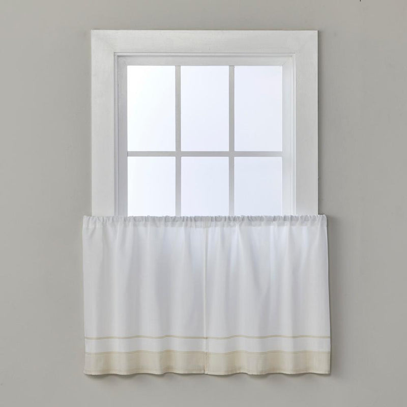 SKL Home By Saturday Knight Ltd Carrick Stripe Tier Pair - 2-Pack - Natural