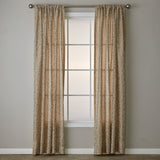 SKL Home By Saturday Knight Ltd Cheetah Spot Window Curtain Panel - Toast