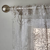SKL Home By Saturday Knight Ltd Shadow Trees Window Curtain Panel - Taupe