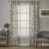 SKL Home By Saturday Knight Ltd Shelby Floral Window Curtain Panel - Teal