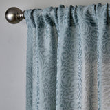 SKL Home By Saturday Knight Ltd Soft Swirl Window Curtain Panel - Blue