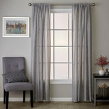 SKL Home By Saturday Knight Ltd Soft Swirl Window Curtain Panel - Gray