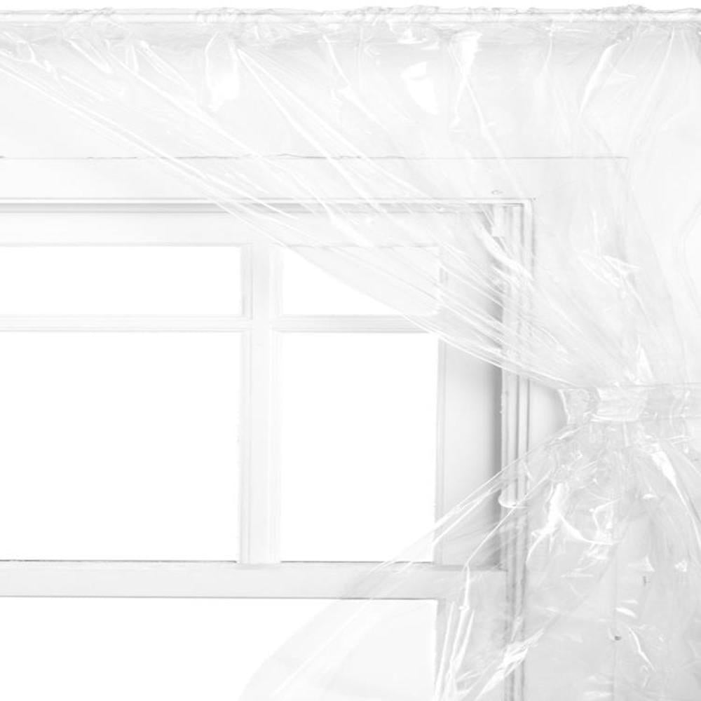 Carnation Home Fashions Vinyl Window Curtain - 45x36"