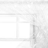 Carnation Home Fashions Vinyl Window Curtain - 45x36"