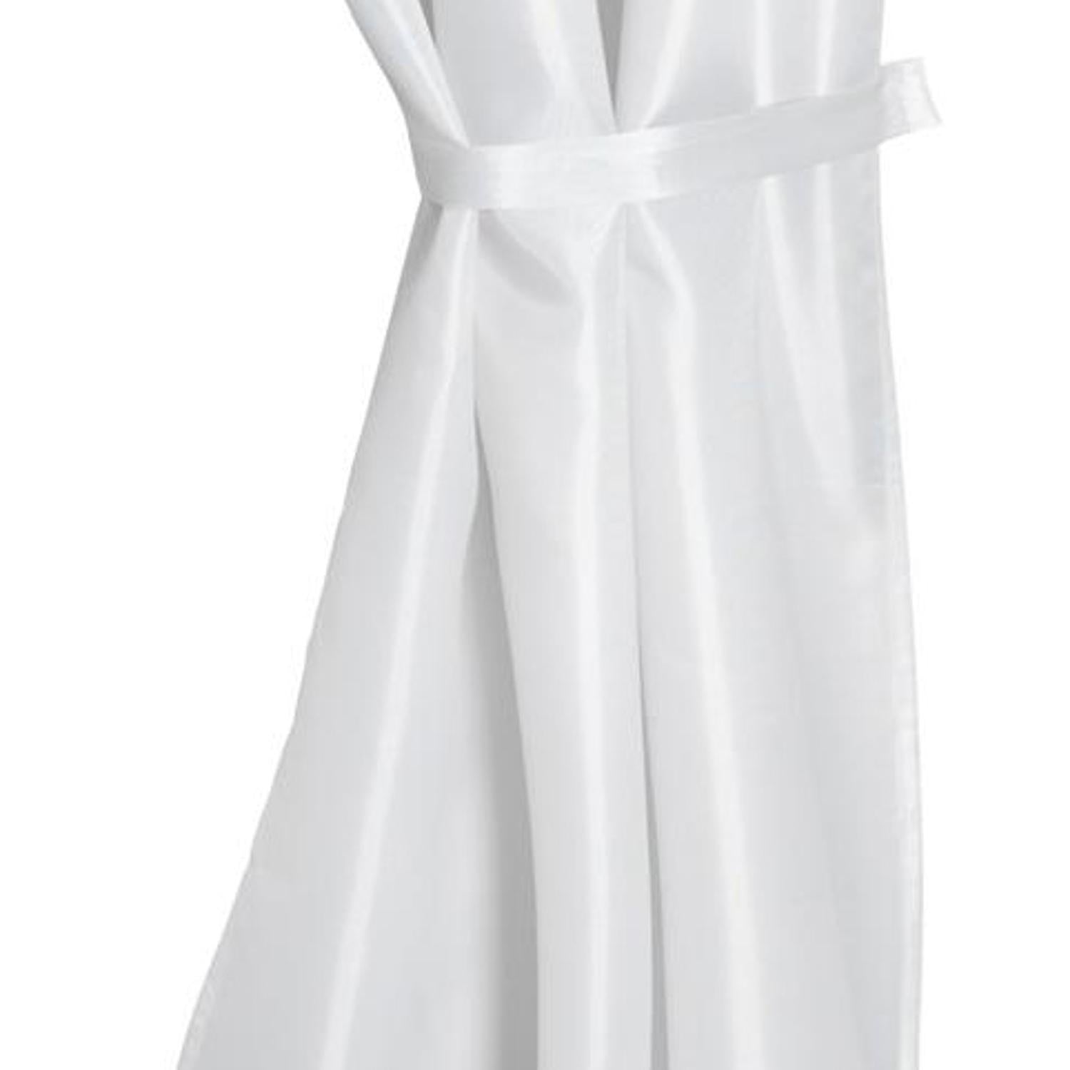 Carnation Home Fashions Polyester Fabric Window Curtain - 34x54", Grey