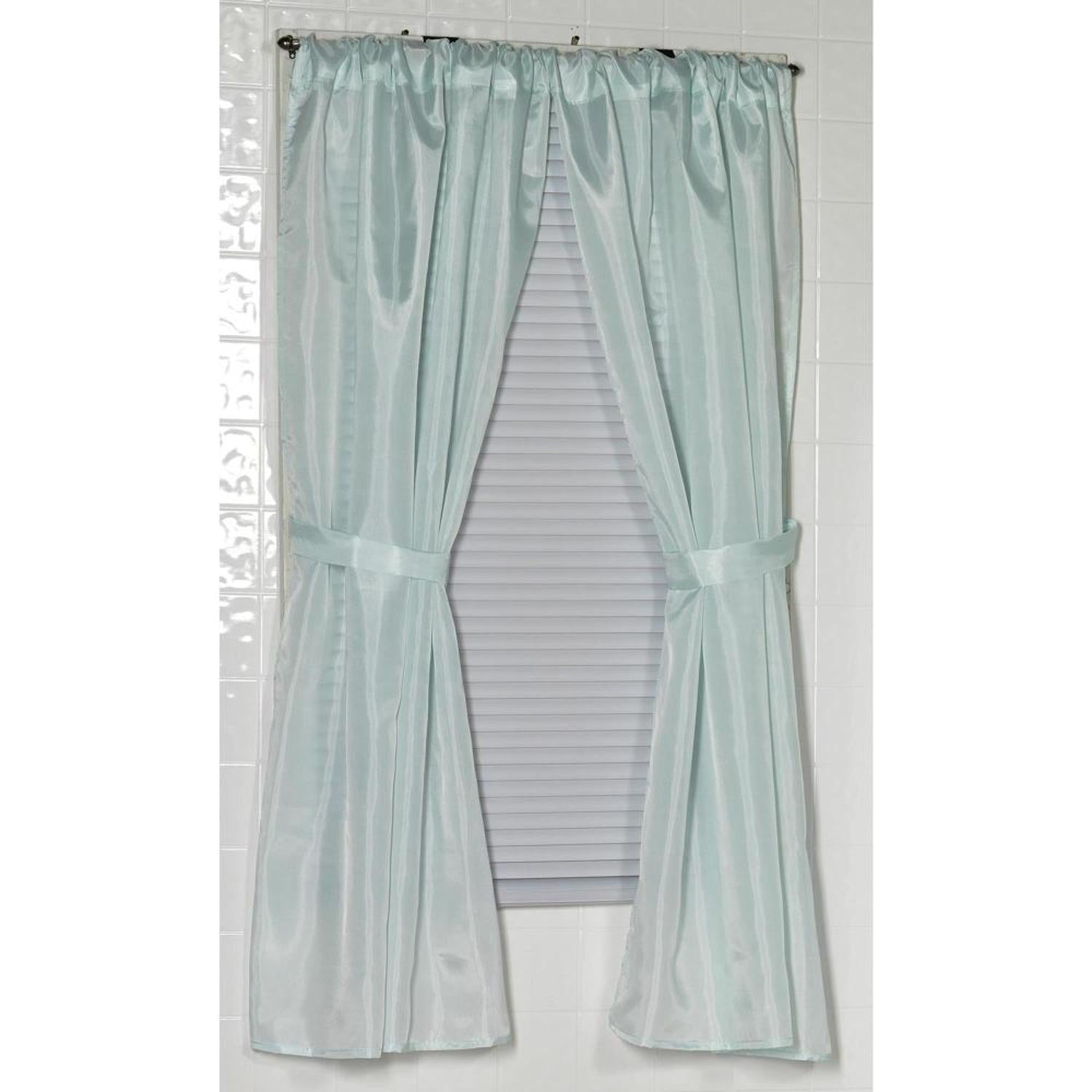 Carnation Home Fashions Polyester Fabric Window Curtain - 34x54"