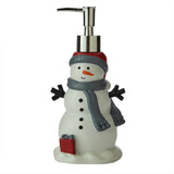 SKL Home By Saturday Knight Ltd Whistler Snowman Soap/Lotion Dispenser - 8.21X3.46X4.15