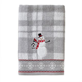 SKL Home By Saturday Knight Ltd Whistler Snowman Bath Towel - 24X48