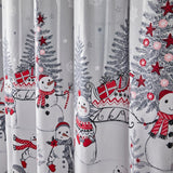 SKL Home By Saturday Knight Ltd Whistler Snowman Shower Curtain - 70X72", Multi