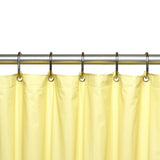 Carnation Home Fashions Hotel Collection, 8 Gauge Vinyl Shower Curtain Liner with Weighted Magnets and Metal Grommets - 72x72"