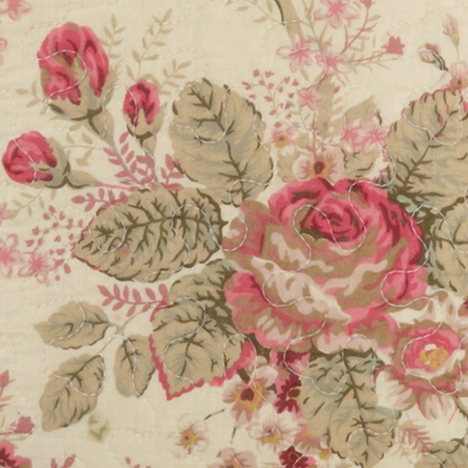 Greenland Home Fashion Antique Rose Accessory Decorative Pillow Pair - Multi 18x18"