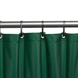 Carnation Home Fashions Hotel Collection, 8 Gauge Vinyl Shower Curtain Liner with Weighted Magnets and Metal Grommets - 72x72"