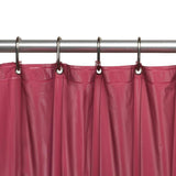 Carnation Home Fashions Hotel Collection, 8 Gauge Vinyl Shower Curtain Liner with Weighted Magnets and Metal Grommets - 72x72"
