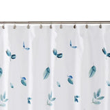 SKL Home Saturday Knight Ltd Ontario Nature Inspired Pattern Watercolor Effects Shower Curtain - 70X72", Green