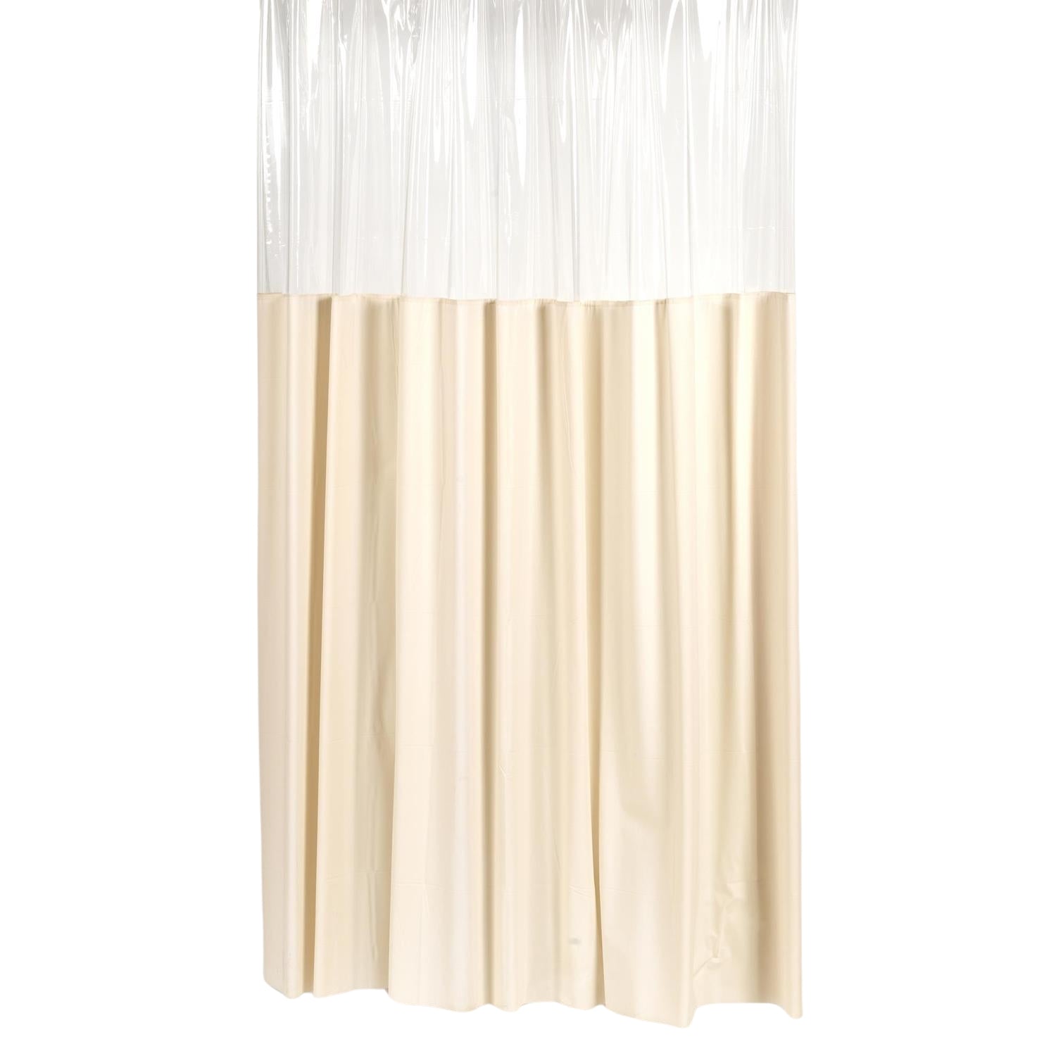 Carnation Home Fashions "Window" Vinyl Shower Curtain - 72x72"