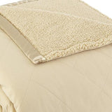 Shavel Micro Flannel High Quality Heating Technology Luxuriously Soft & Warm Solid Patterned Sherpa Electric Blanket