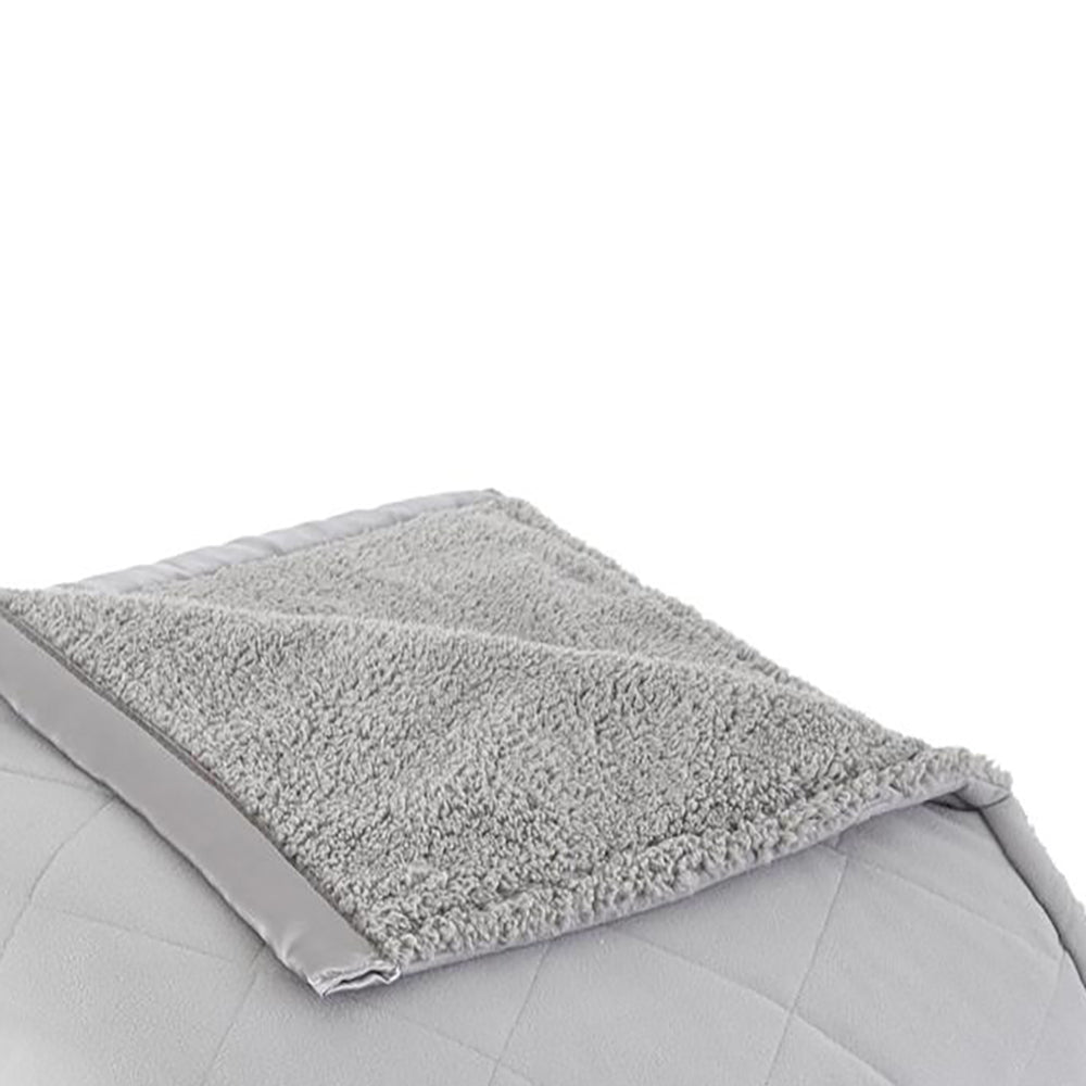 Shavel Micro Flannel High Quality Heating Technology Luxuriously Soft & Warm Solid Patterned Sherpa Electric Blanket