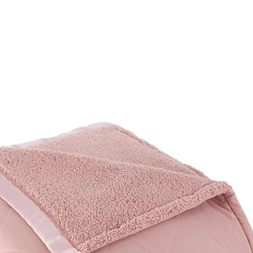 Shavel Micro Flannel High Quality Heating Technology Luxuriously Soft & Warm Solid Patterned Sherpa Electric Blanket